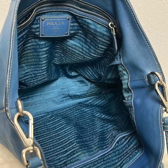 💯Authentic Prada Two-Way  Leather Tote Bag🍀 - Picture 15 of 15